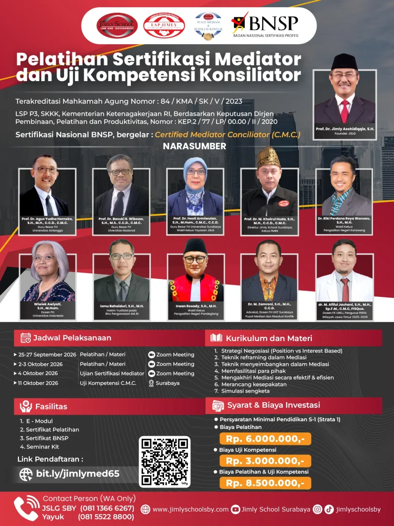 Mediator Training Batch 65
