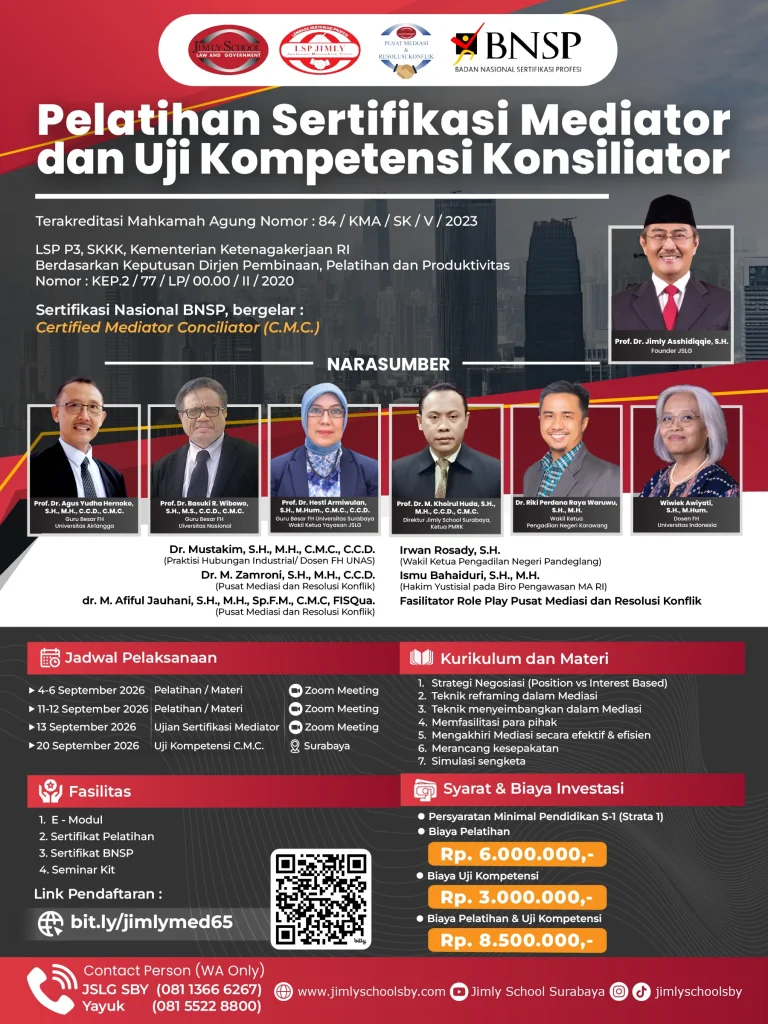 Mediator Training Batch 65