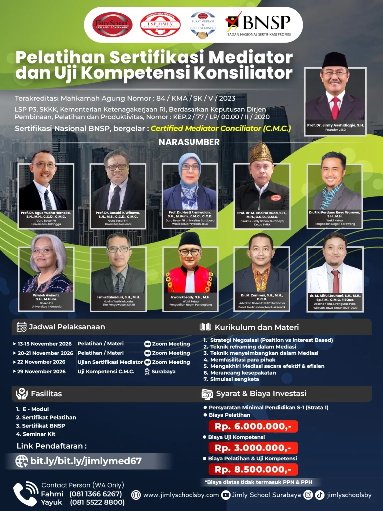 Mediator Training Batch 67