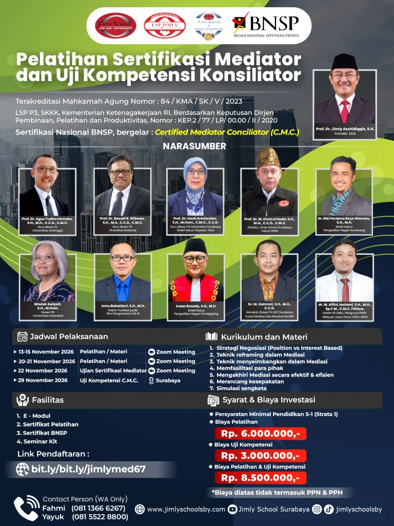 Mediator Training Batch 67
